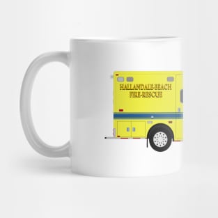 Hallandale-Beach Fire Rescue Ambulance Mug